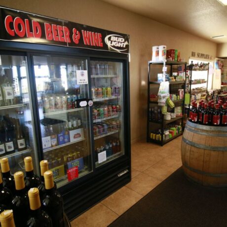 Store at Flag City RV Resort in Lodi, CA.